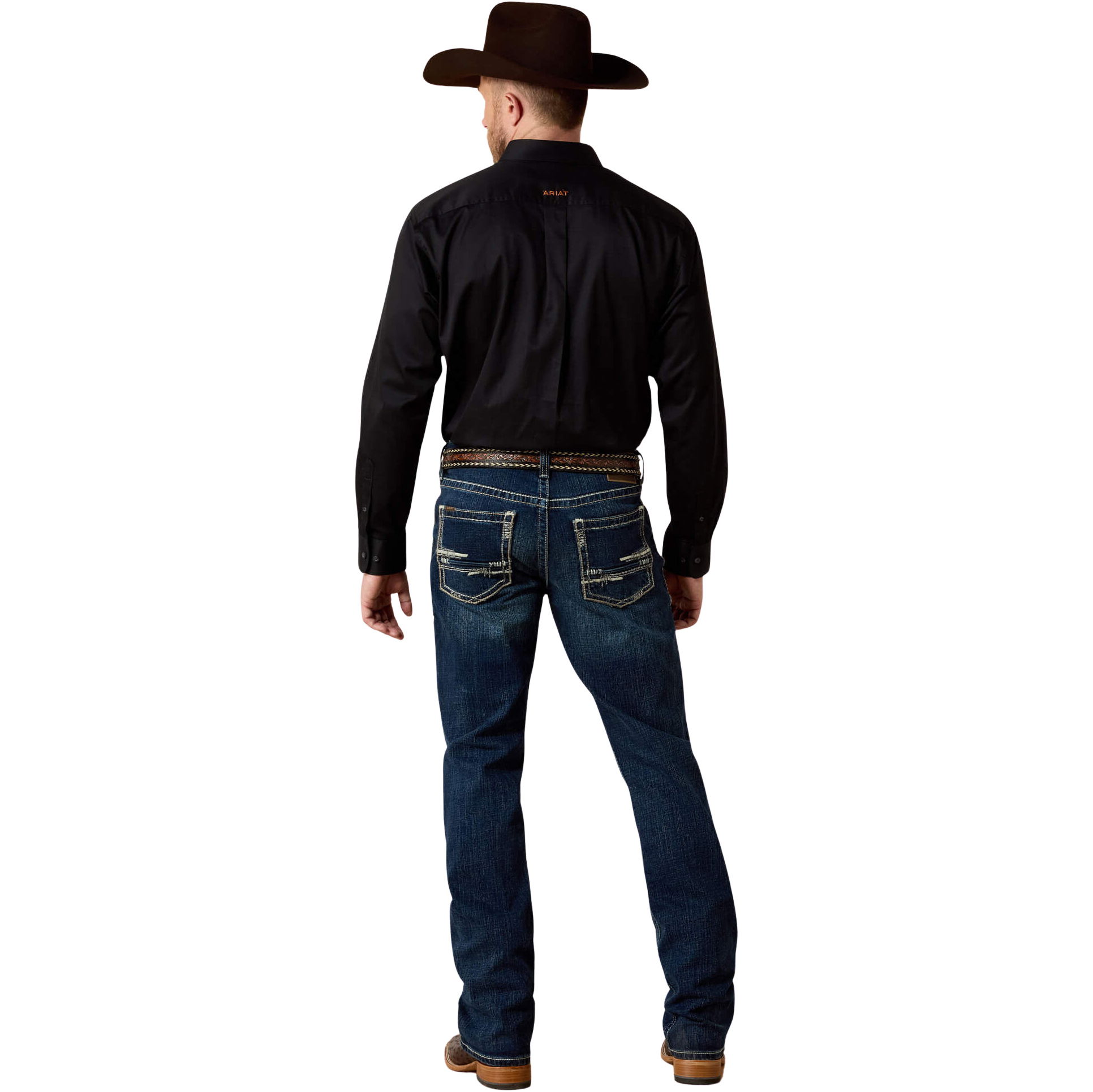 2026 Ariat Mens M4 Relaxed Adkins Boot Cut Jeans 10021767 - Turnout